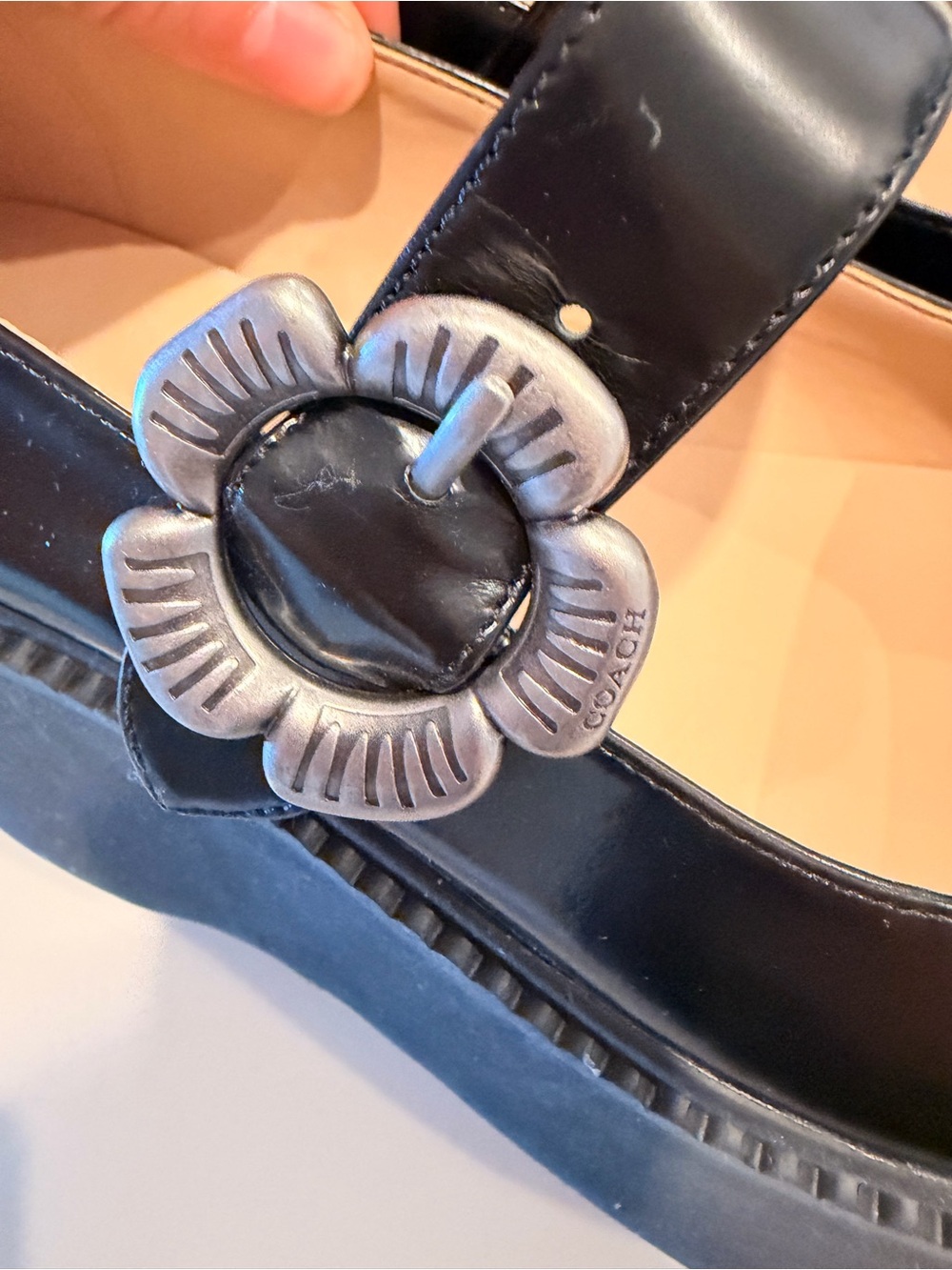 Coach Andie Platform Mule heel size 8.5 - Picture 5 of 6